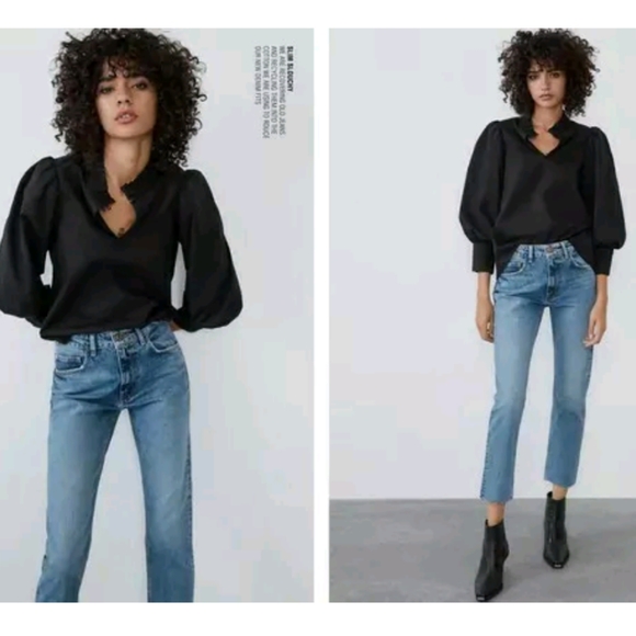 Zara Mid Rise Slim Jeans - Picture 2 of 4